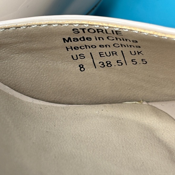 Mix No. 6 Storlie Nude Patent Platform Stilettos Size 8 - Picture 9 of 10